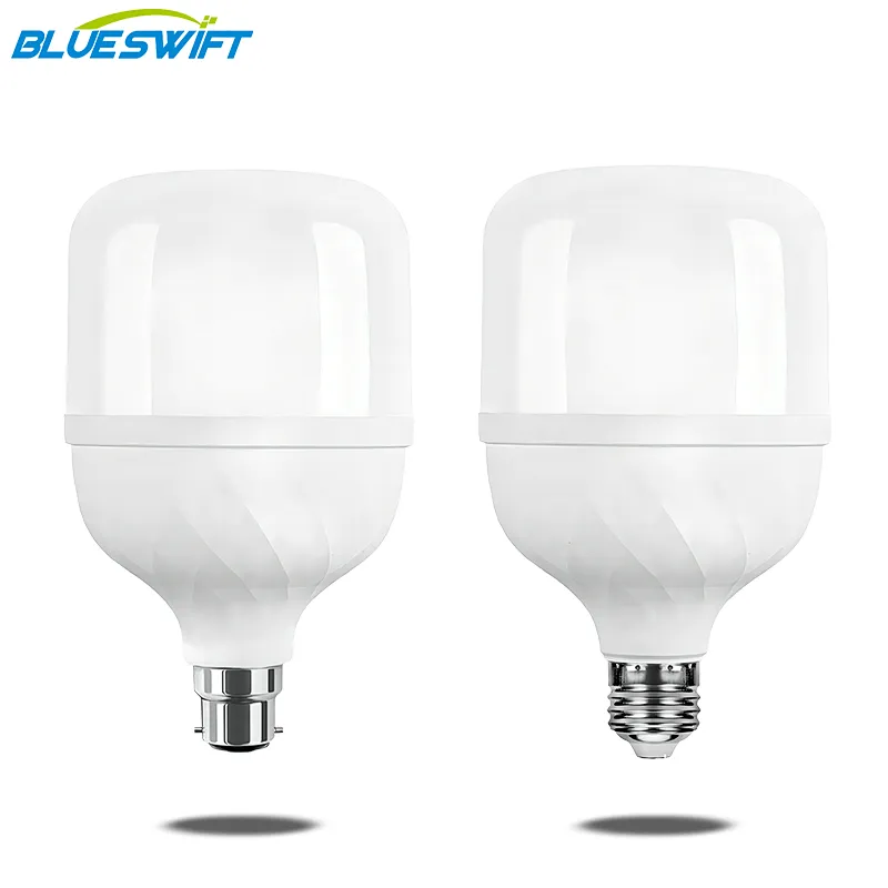 Suministro de fábrica 2700K 4000K 5000K parpadeo libre E27 B22 10W regulable led bombilla